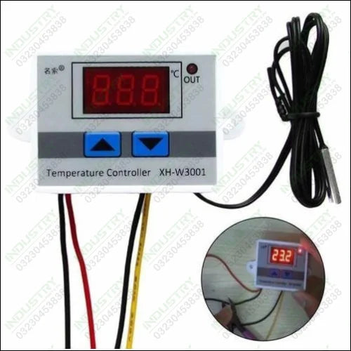 12V Digital Thermostat Temperature Controller XH-W3001 in Pakistan - industryparts.pk
