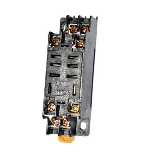 PTF08A 8 pin relay socket base Thick copper 10A Mini Relay Socket Base for LY2 HH62P - industryparts.pk