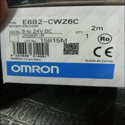 2500PPR Rotary Encoder OMRON Incremental E6B2-CWZ6C in Pakistan - industryparts.pk