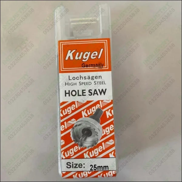 25mm Kugel High Speed Steel Hole Saw in Pakistan - industryparts.pk
