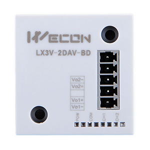 WECON LX3V-2DAV-BD PLC Expansion Module BD Board in Pakistan