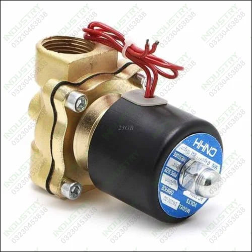 3/4 Inch 220V AC Brass Electric Solenoid Valve For Water Air Gas Fuels in Pakistan - industryparts.pk