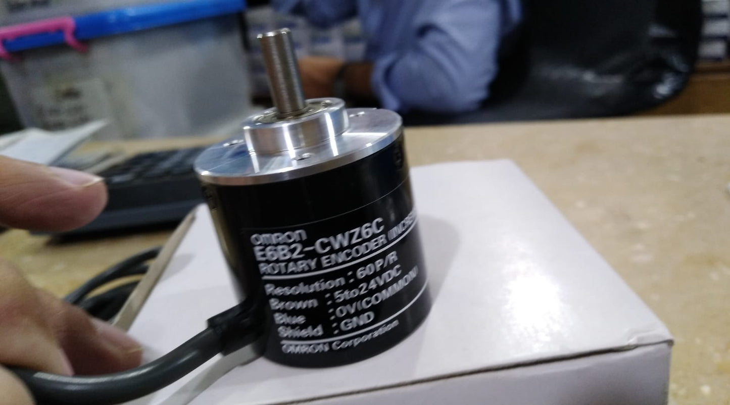 50PPR OMRON Incremental Rotary Encoder E6C2-CWZ6C in Pakistan - industryparts.pk