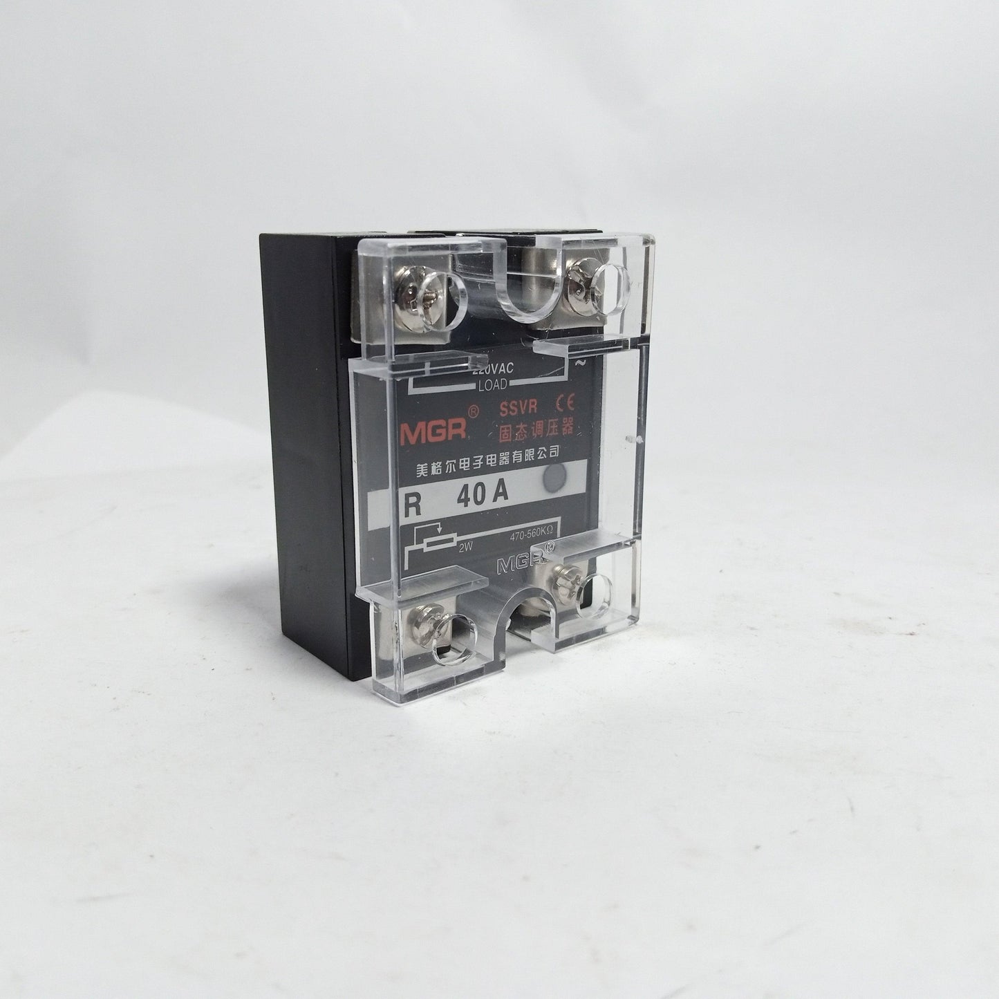 220V AC Single Phase SSVR 40A Solid State Voltage Regulator Relay in Pakistan - industryparts.pk