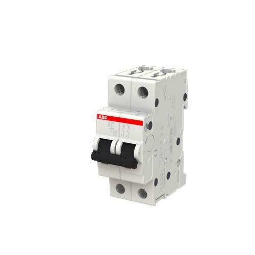 ABB S262-B6 2POL 125V DC-400V AC 10KA White in Pakistan - industryparts.pk