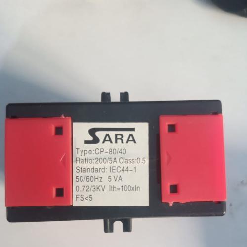 Current Transformer for Energy Meter Measuring DIN Rail 100/5A 150/5A (SARA) - industryparts.pk