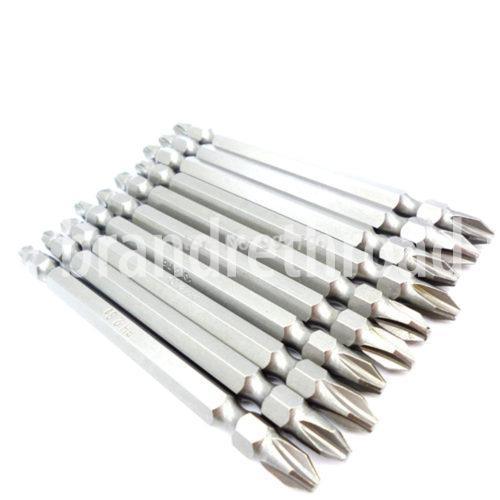 PH2 Double Ended Power Bit Set Hex Shank For Cordless Drill - industryparts.pk