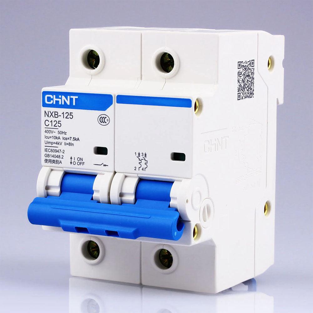 CHNT CHINT NXB-125 2P Miniature Circuit breaker MCB in Pakistan - industryparts.pk