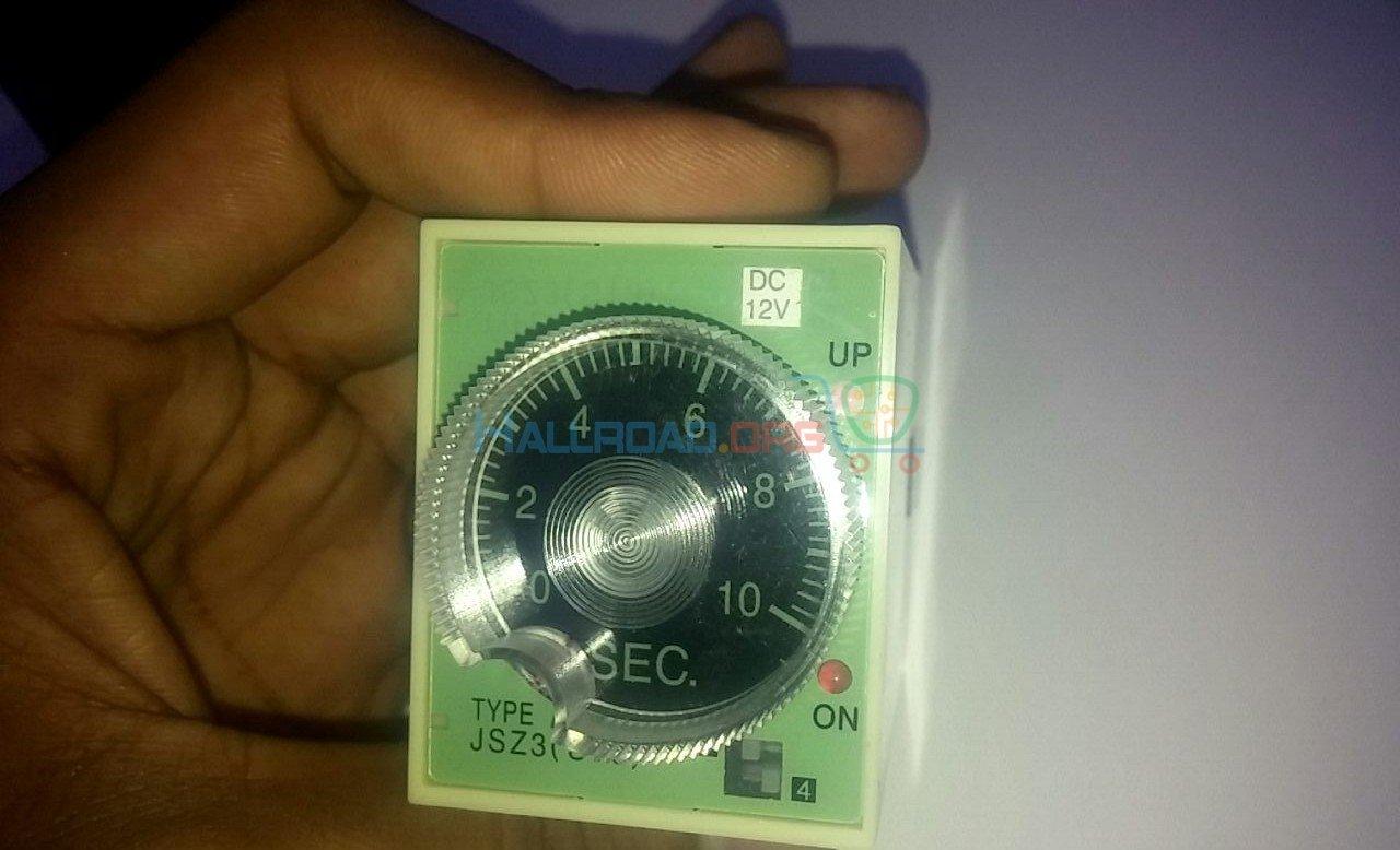 AC 3A 220V 0-6mins DC 12V Delay Timer Relay - industryparts.pk
