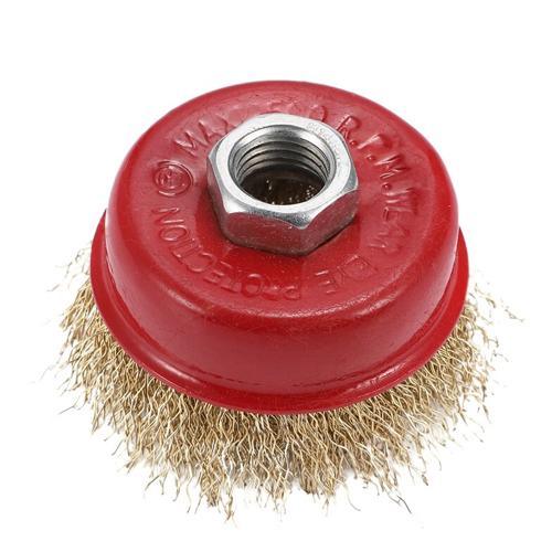 Crimped Wire Cup Brush Angle Grinder Size 14mm - industryparts.pk