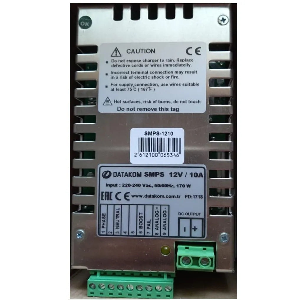 DATAKON SMPS1210 12V/10A BATTERY CHARGER in Pakistan