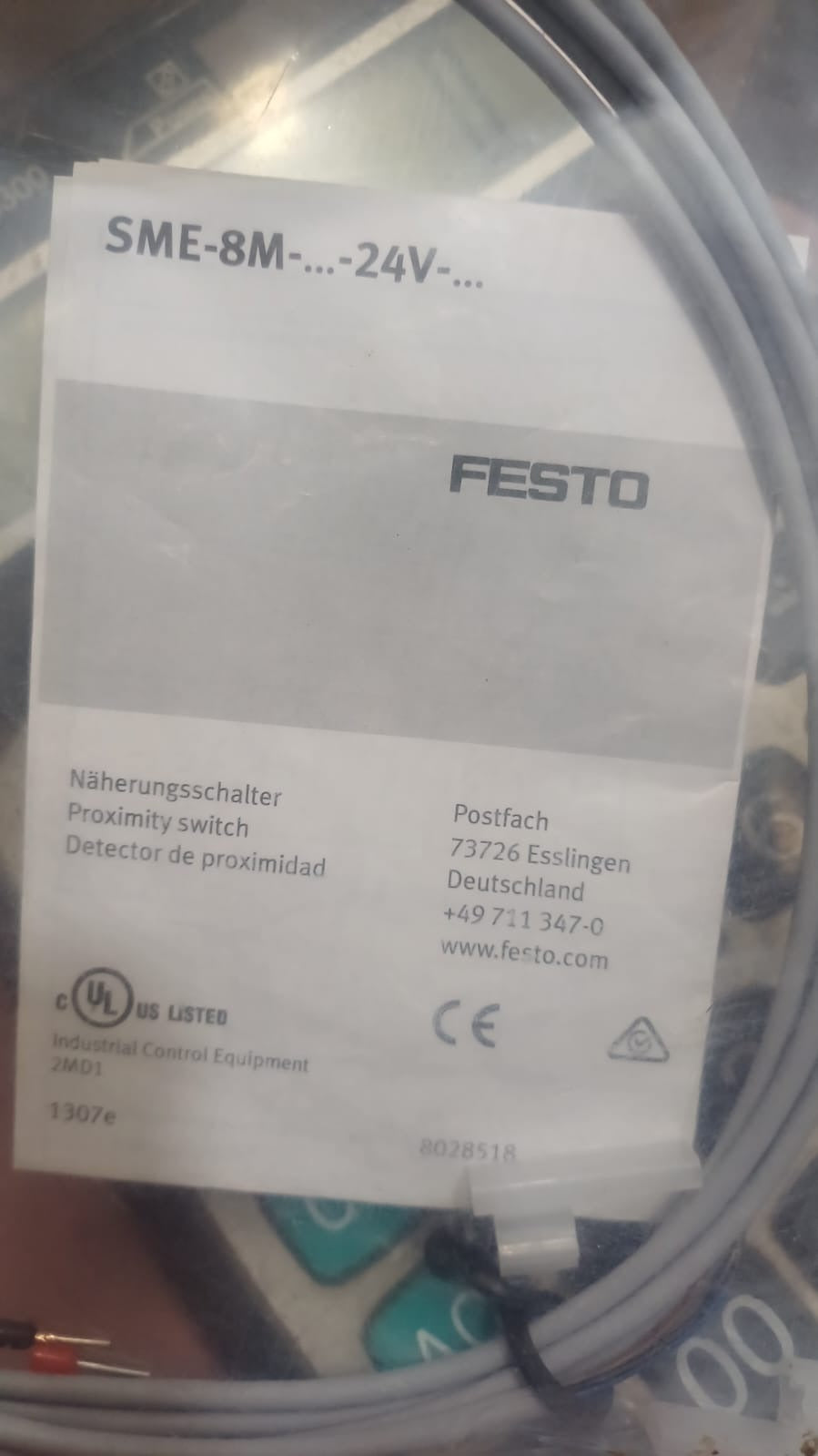 FESTO SME-8M Proximity Switch in Pakistan