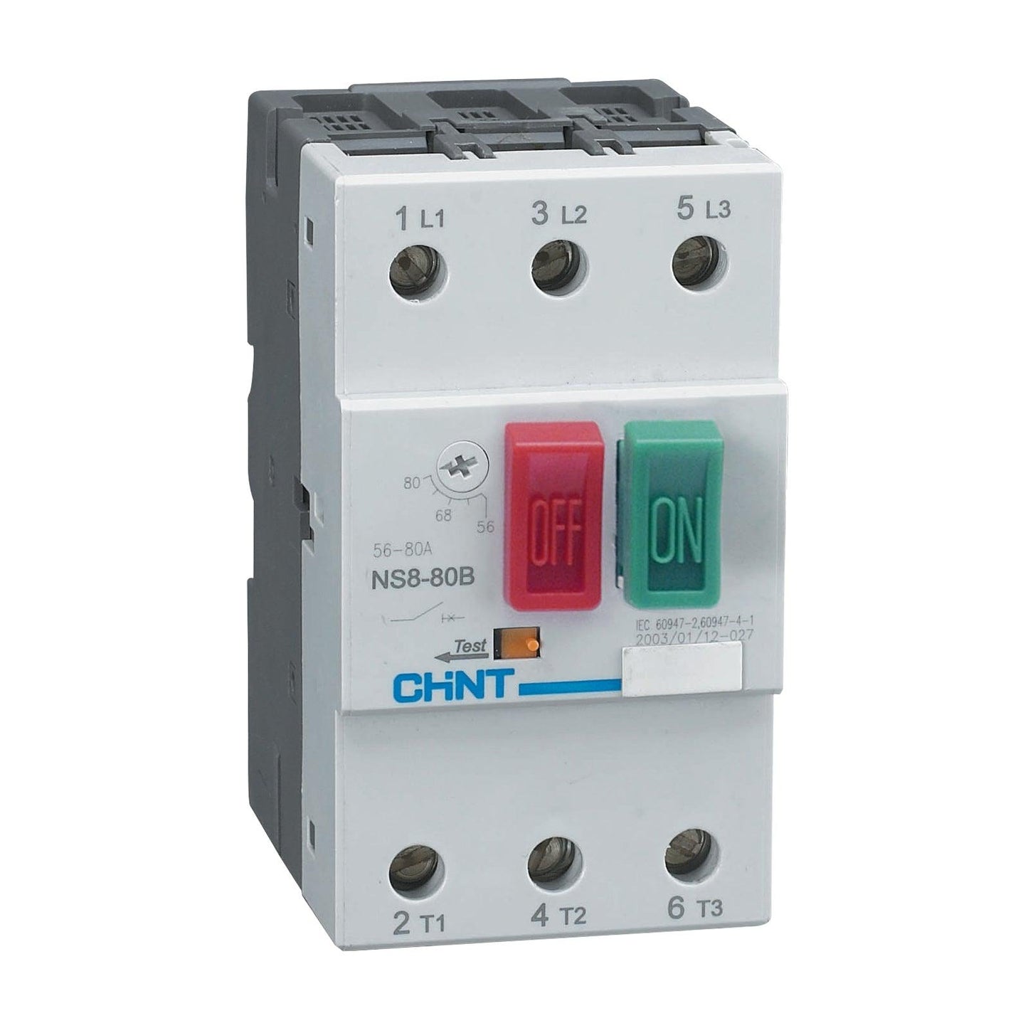 Chint Three Phase Circuit Breaker NS2-80 63-80A in Pakistan - industryparts.pk