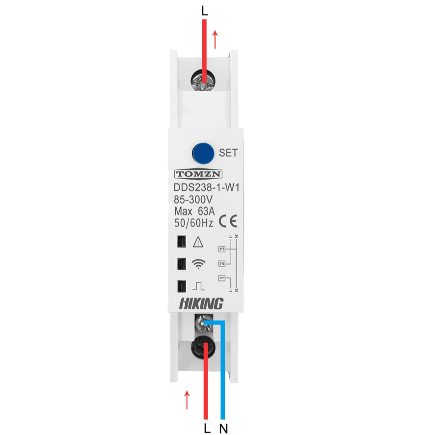 TOMZN HIKING DDS238-1-W1 WIFI Smart Energy Meter in Pakistan