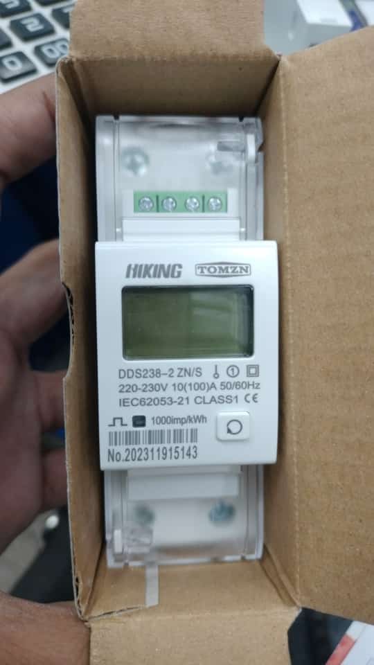 TOMZN HIKING DDS238-2 ZN/S Energy Meter in Pakistan