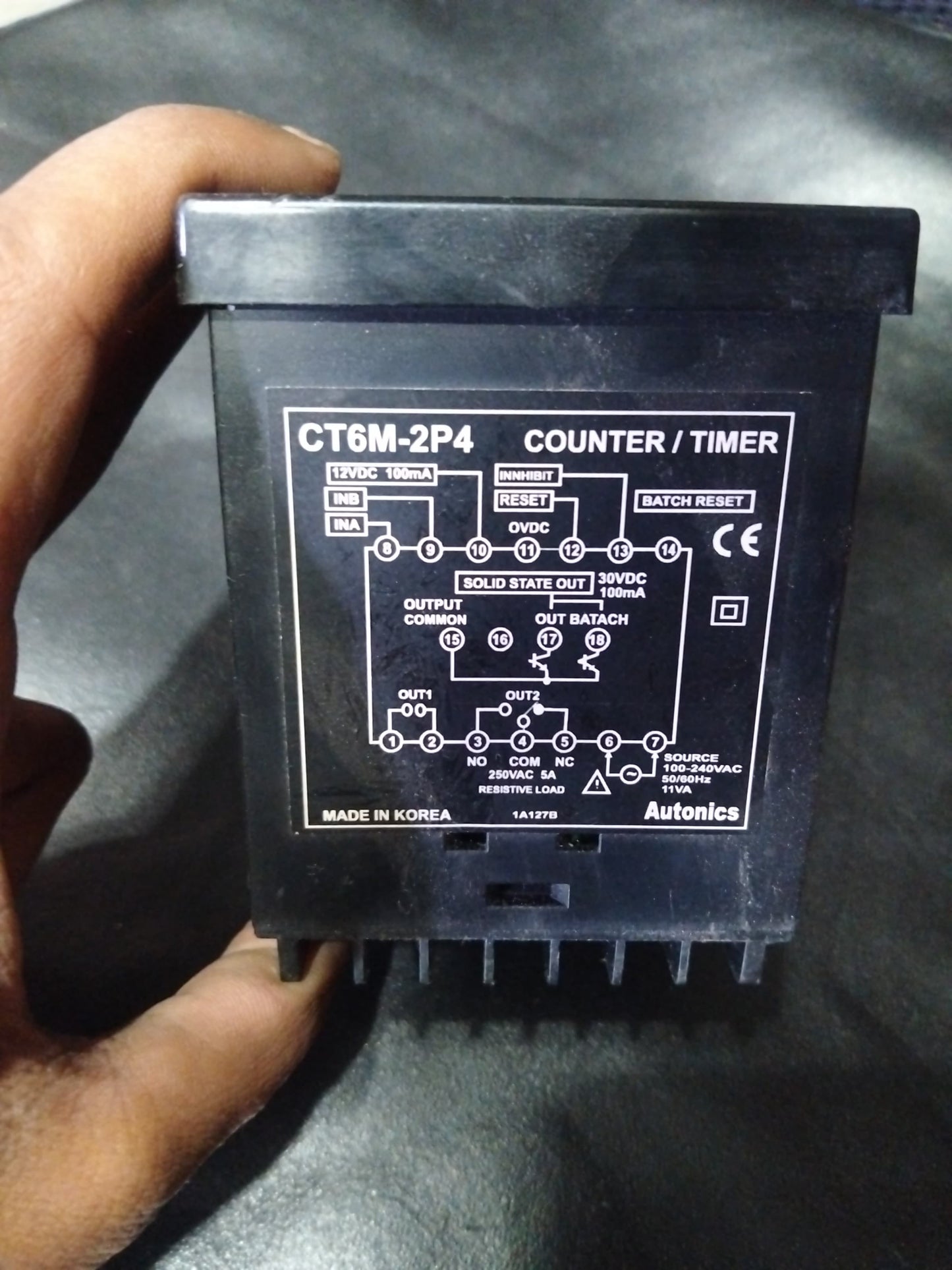 Autonics CT6M-2P Counter used in Pakistan