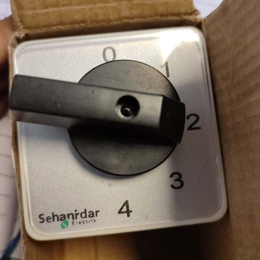 Rotary Phase Selector Switch 2 pole in Pakistan
