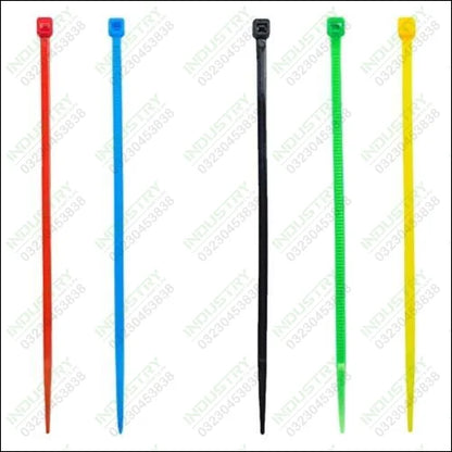 6 Inch Cable Ties 5 Multi-colors in Pakistan - industryparts.pk