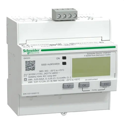 Schneider iEM3255 Energy Meter (main panel analyzer) in Pakistan