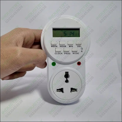 GET02A-VN Weekly Digital Timer Plug in Pakistan - industryparts.pk