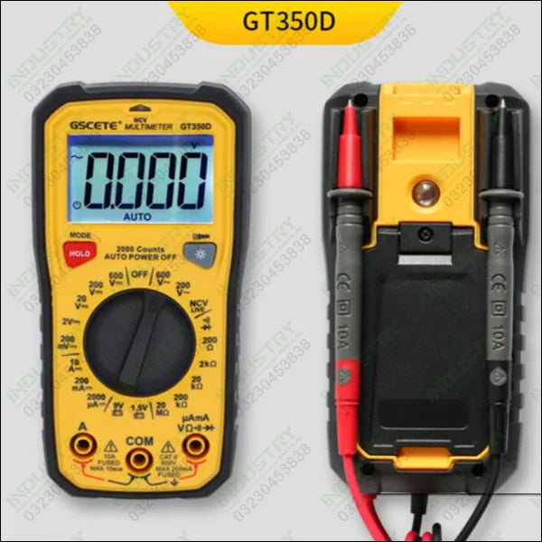 GSCETE GT-350D Universal Professional Digital Multímeter in Pakistan
