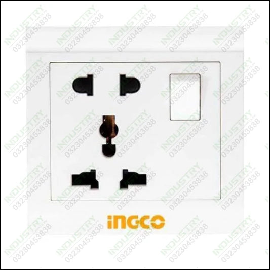 Ingco HESST1116A Universal Socket With Switch in Pakistan - industryparts.pk