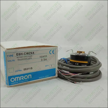 Omron E6H-CWZ6X Rotary Encoder Incremental in Pakistan - industryparts.pk