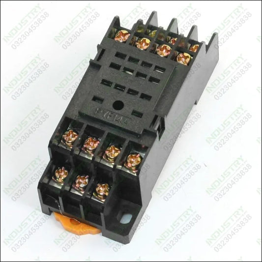 PYF14A 14 pin relay socket base  MY3 - industryparts.pk