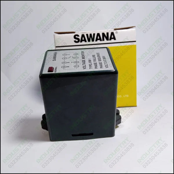 SAWANA JVM-1 Voltage Monitor Phase Failure,Phase Sequence - industryparts.pk