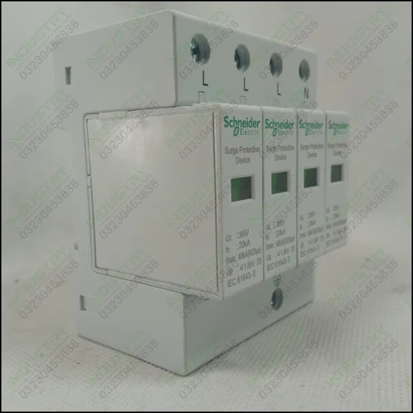 Schneider Surge Protection Device SZN SPD 4 Pole AC 385V in Pakistan - industryparts.pk