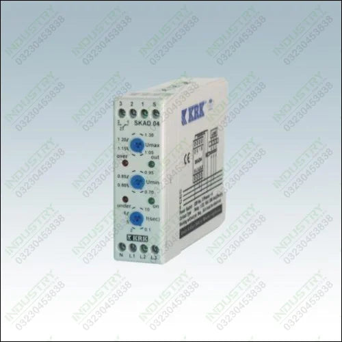 SKAD-04 KRK Phase Sequence Device,Phase Failure Relay,Under Over Voltage Relay in Pakistan - industryparts.pk