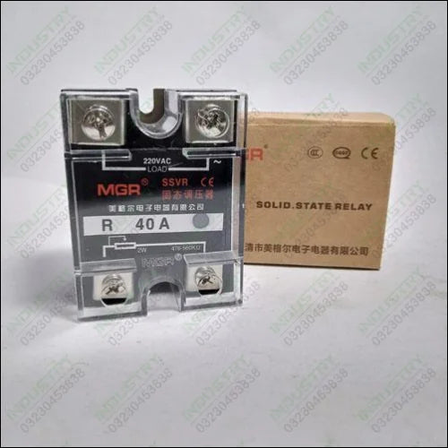 Solid state AC single phase voltage regulator SSVR 40A in Pakistan - industryparts.pk