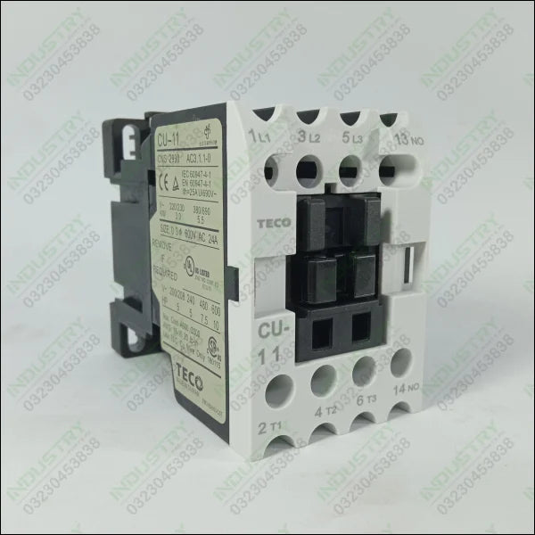 TECO Magnetic contactor Cu-11 to Cu-150 in Pakistan - industryparts.pk