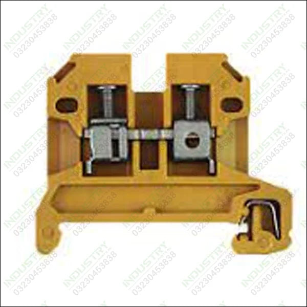 Terminal Block with End Caps Weidmuller SAKT2 6mm 400V 10 Pcs in Pakistan