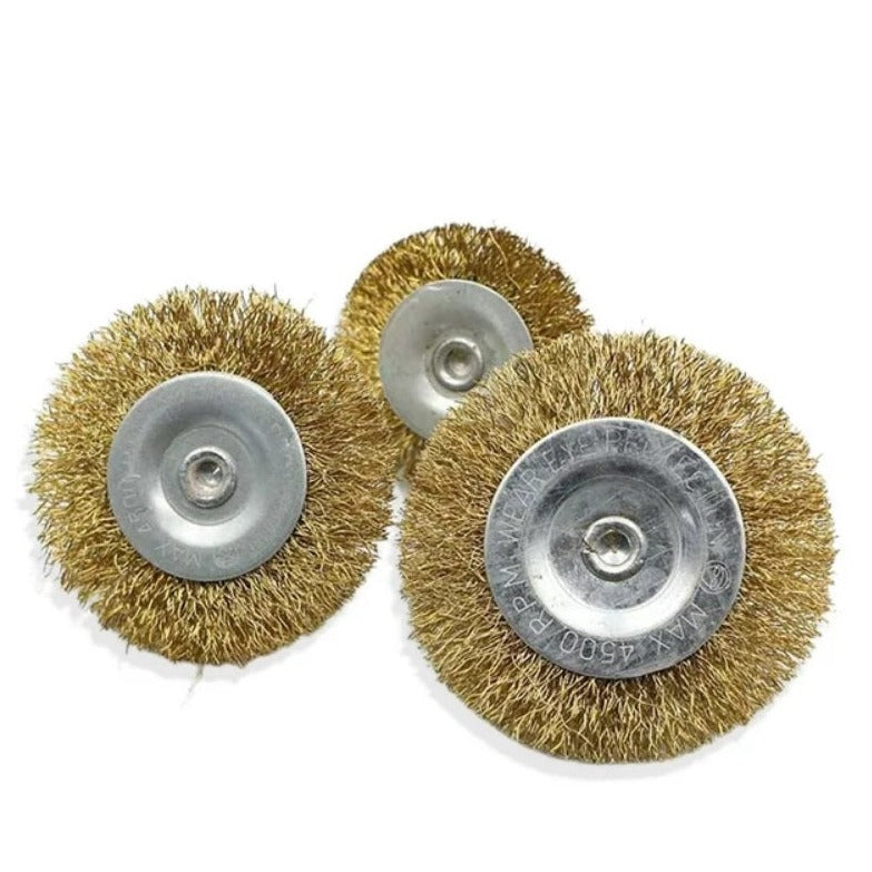 30 mm Brass Drill Brush, Wire Wheel Brush in Pakistan