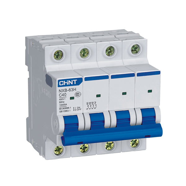 CHINT NXB-63H 4 POLE Miniature Circuit Breaker in Pakistan