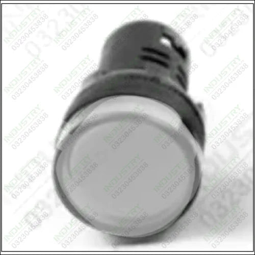 1 Piece LED Indicator Light 12V 24V 220V 16mm Panel Mount in Pakistan - White