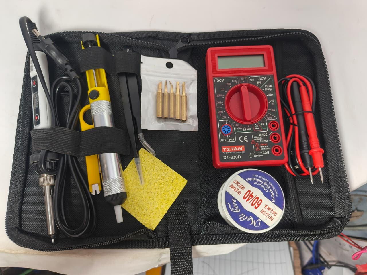10-Piece Electronics Repair and Soldering Tool Kit in Pakistan