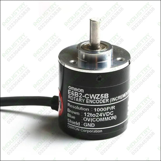 1000PPR OMRON Incremental Rotary Encoder E6B2-CWZ5B in Pakistan - industryparts.pk