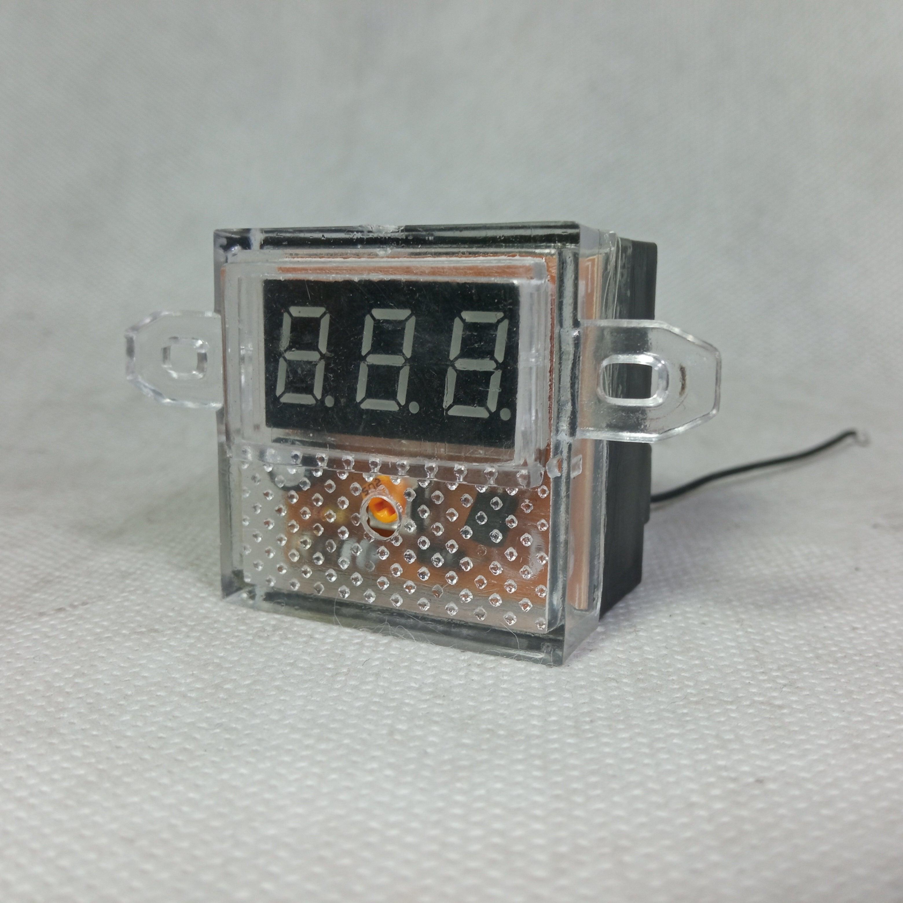 DC Volt Meter Range 8 to 30V Led Digital Voltage Panel Meter in Pakistan - industryparts.pk