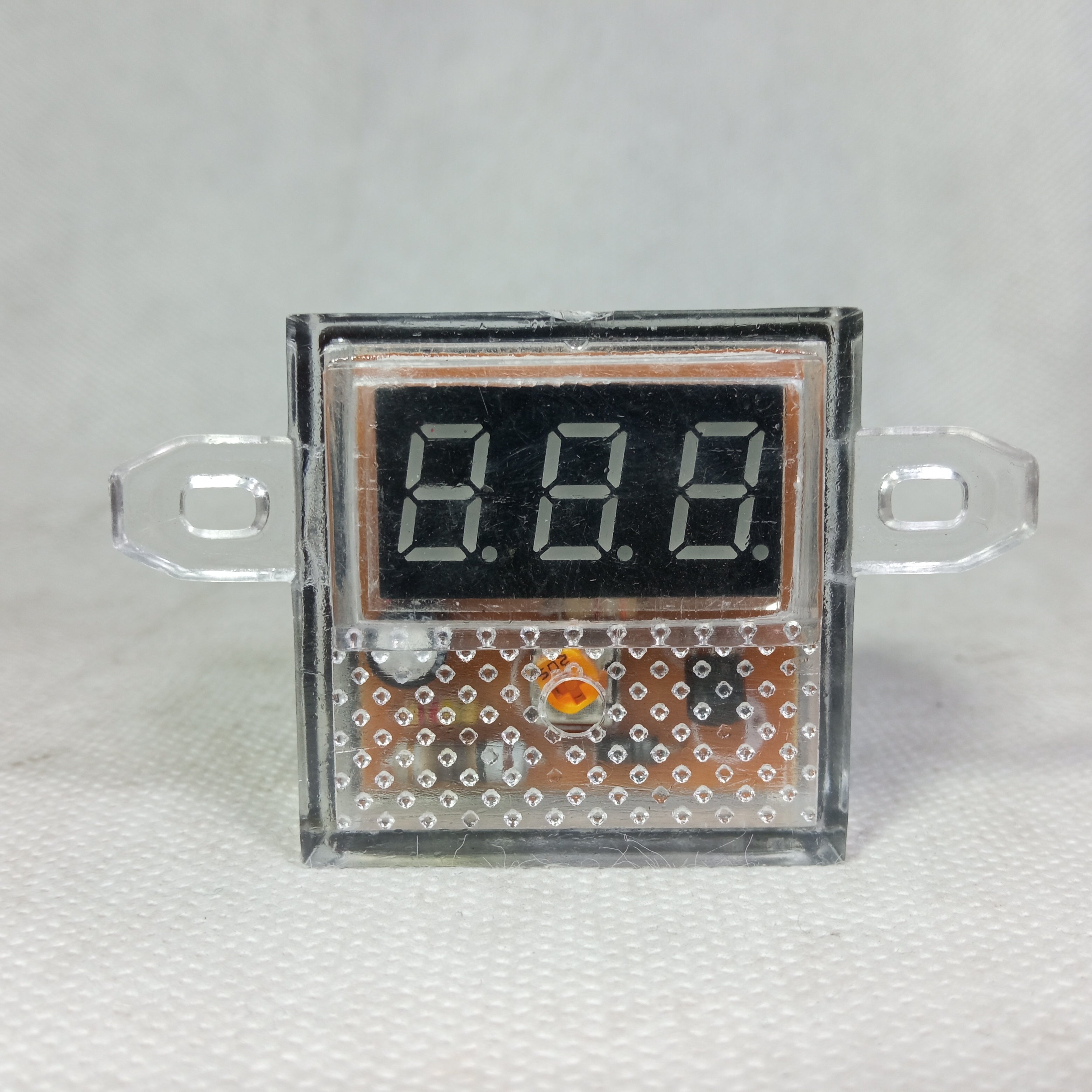 DC Volt Meter Range 8 to 30V Led Digital Voltage Panel Meter in Pakistan - industryparts.pk