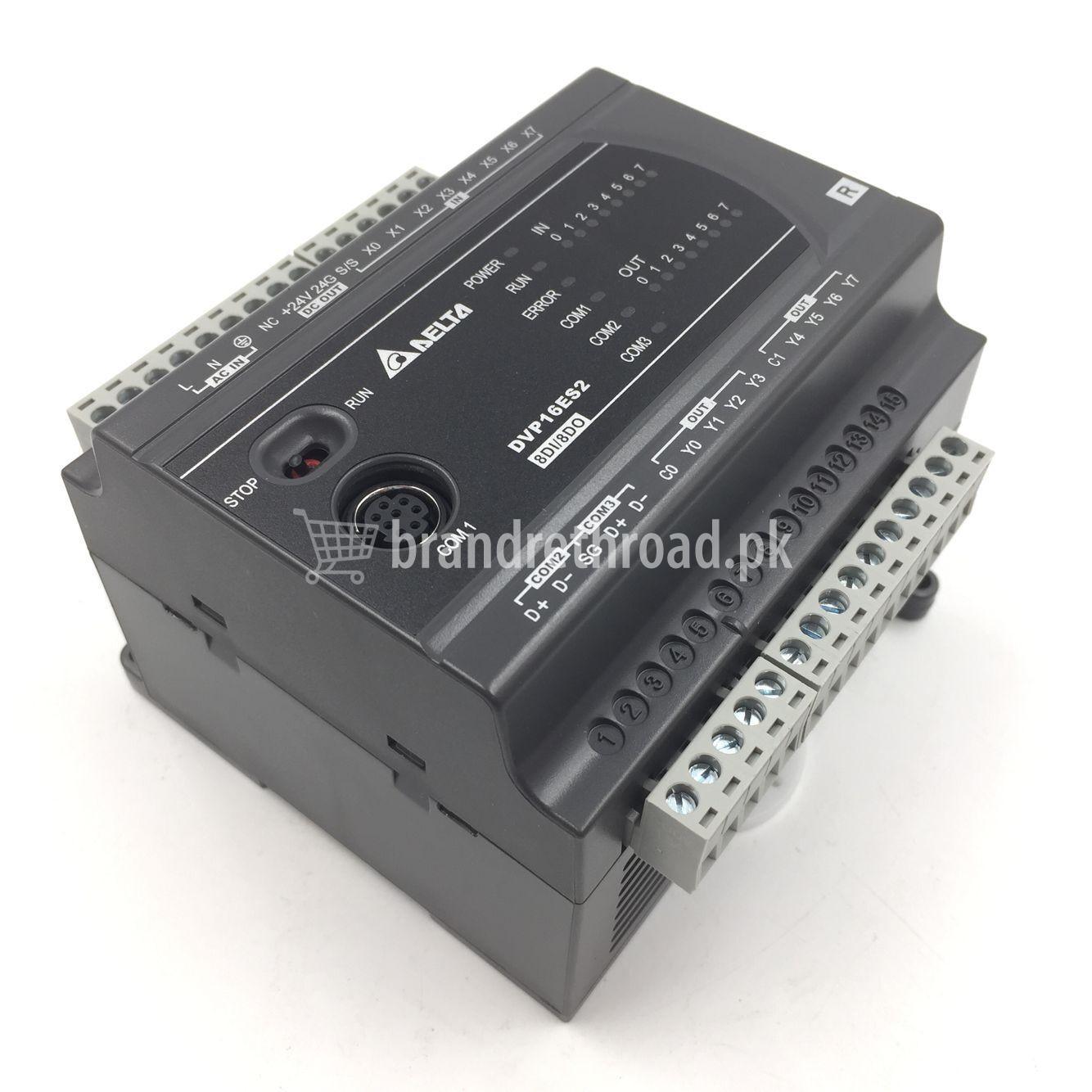 DELTA DVP16ES200R ES2 Series Standard PLC in Pakistan - industryparts.pk