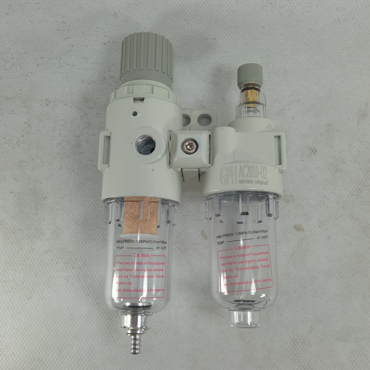 AC2010-02 SMC Air Source Treatment Unit Air Filter Pressure Regulator in Pakistan - industryparts.pk