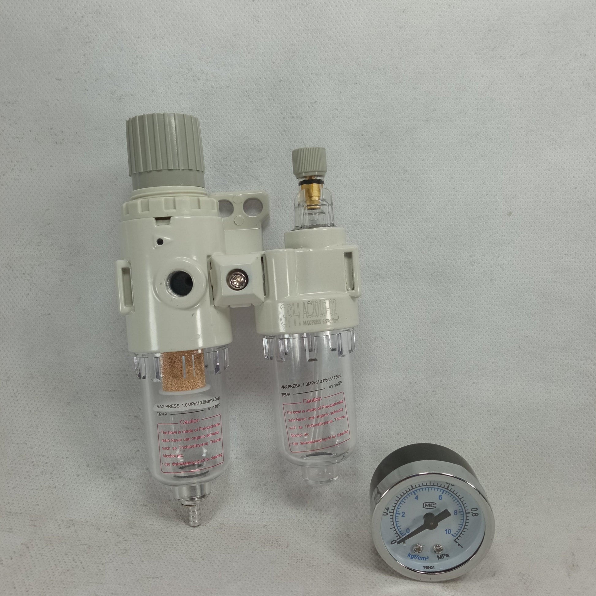 AC2010-02 SMC Air Source Treatment Unit Air Filter Pressure Regulator in Pakistan - industryparts.pk