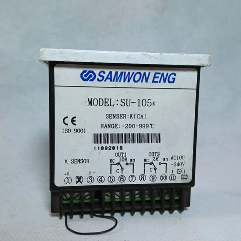 SAMWON ENG SU-105K Temperature Controller Lotted in Pakistan