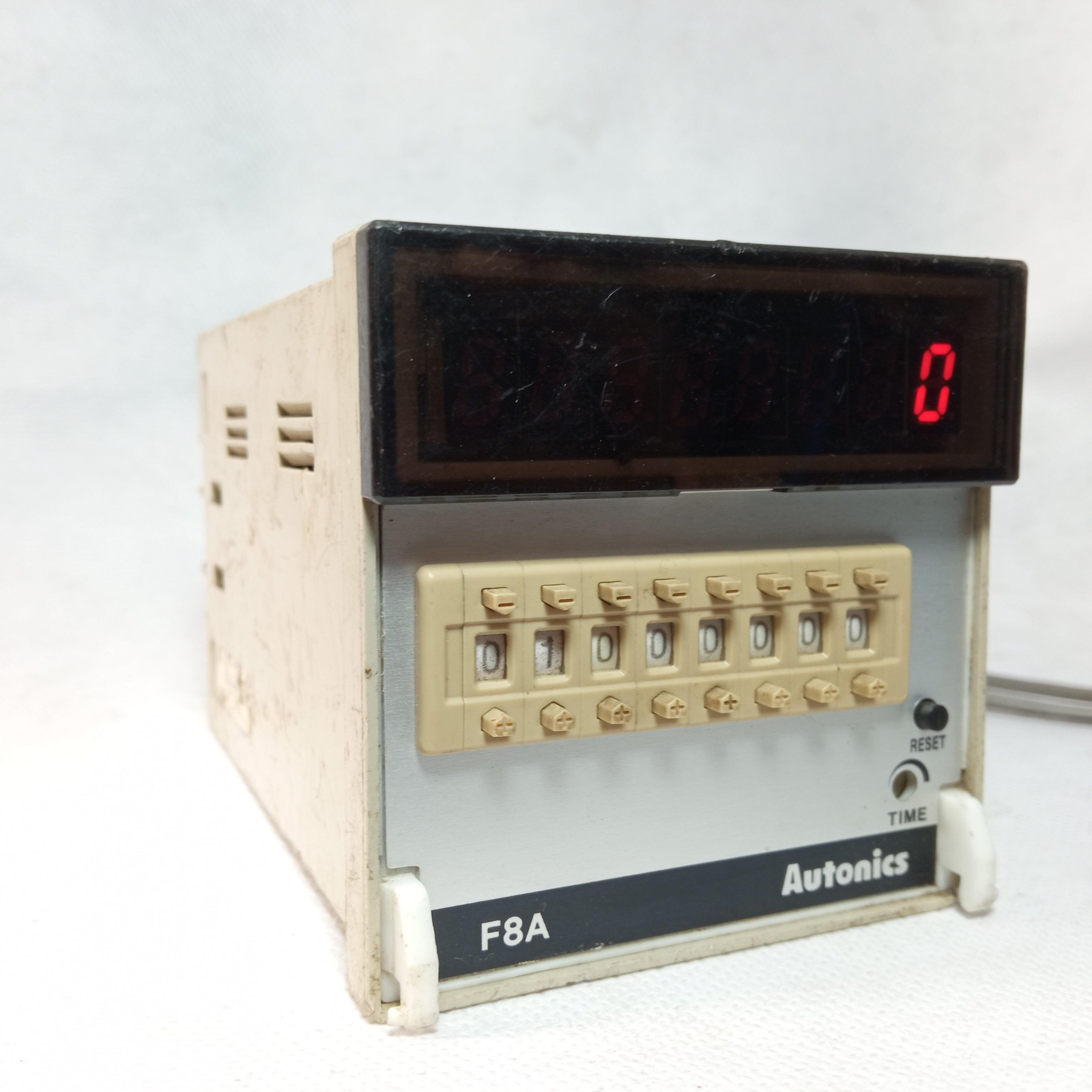 Autonics F8A 8 Digit Up Down Counter Lotted in Pakistan - industryparts.pk