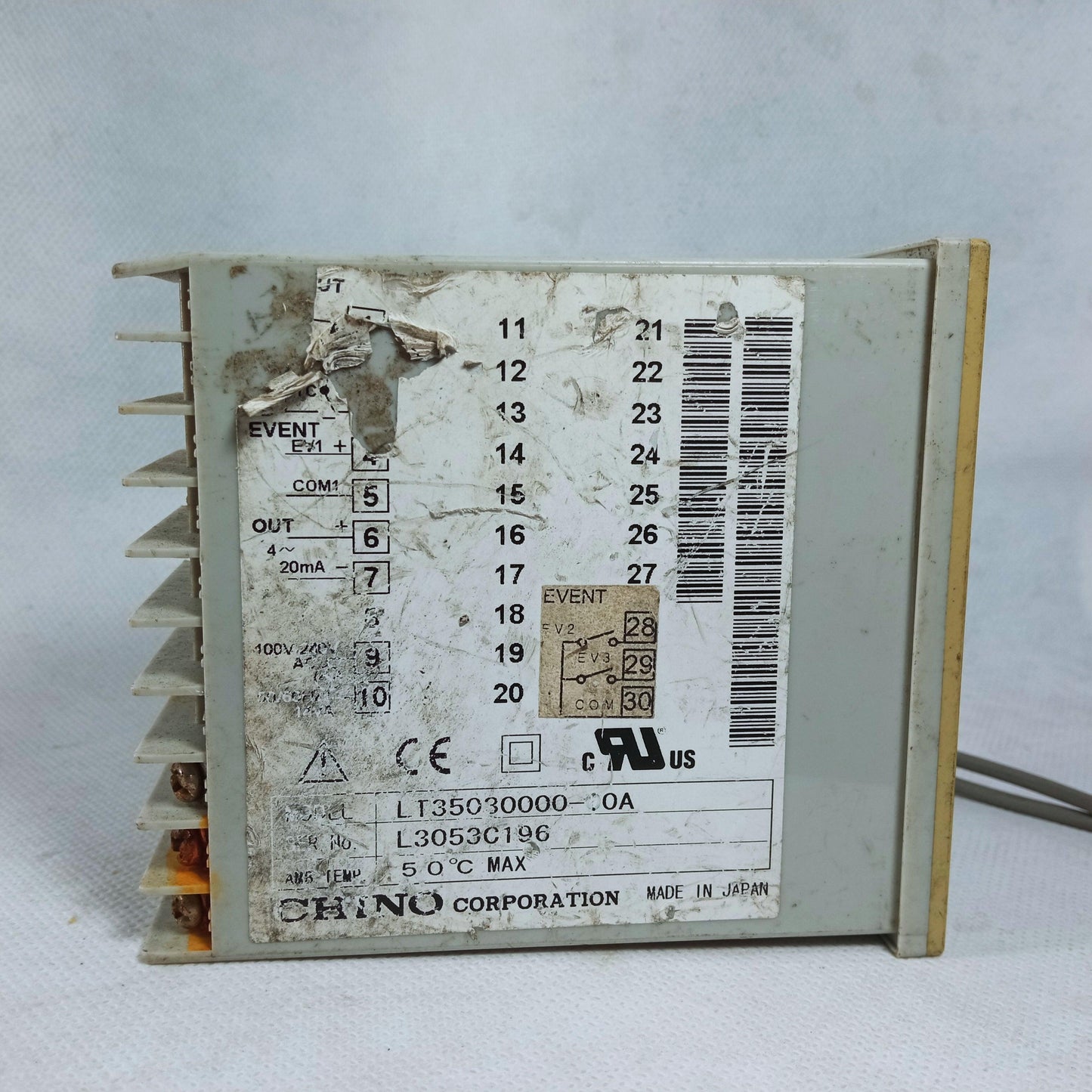 CHINO LT350 Digital Indication Controller Lotted in Pakistan - industryparts.pk