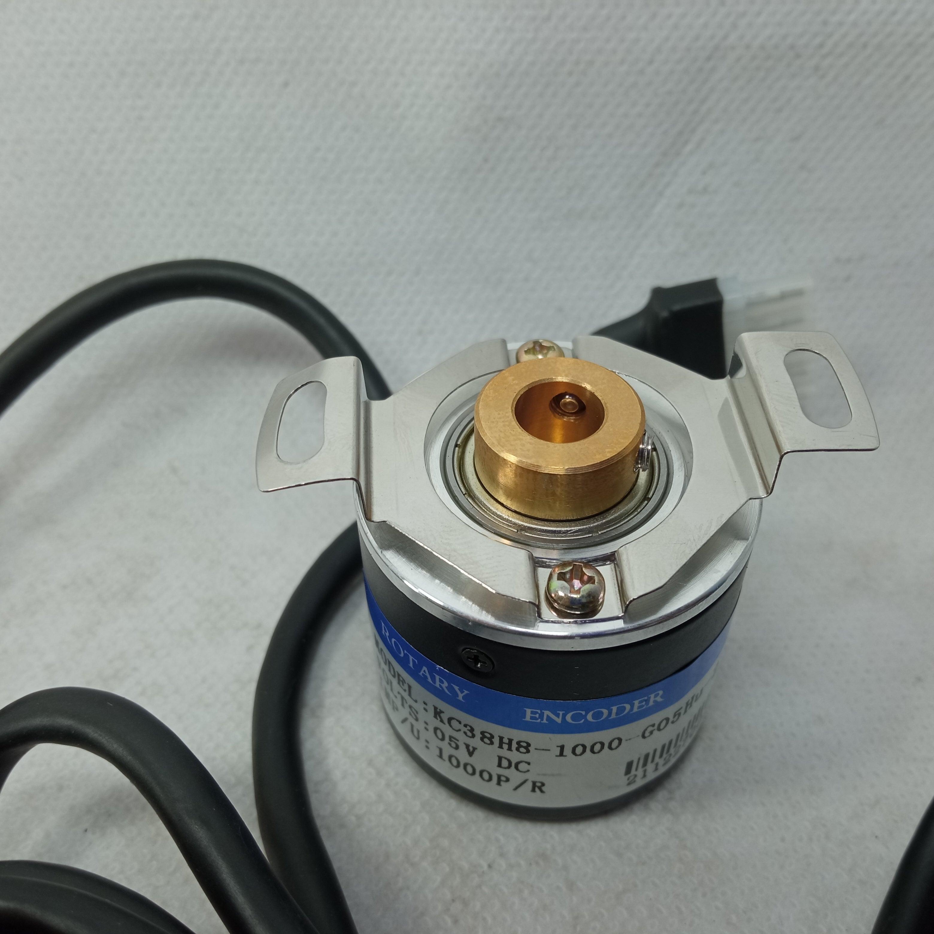 1000ppr 5V Encoder ABZ Pulses Hollow Shaft Incremental Encoder Digital Encoder in Pakistan - industryparts.pk