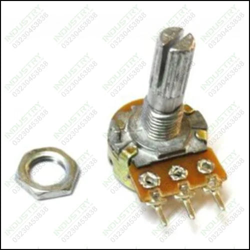 10k Variable Resistor Potentiometer Volum Type - industryparts.pk