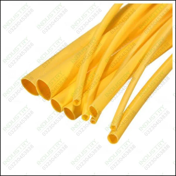 10mm Heat Shrink Sleeve Yellow Colour (100 meter) - industryparts.pk